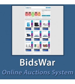 BidsWar - Online Auctions System