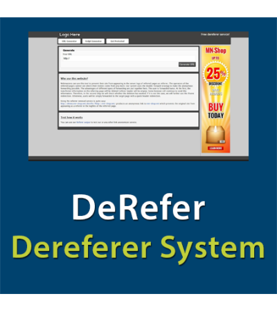 DeRefer - Website Dereferer System